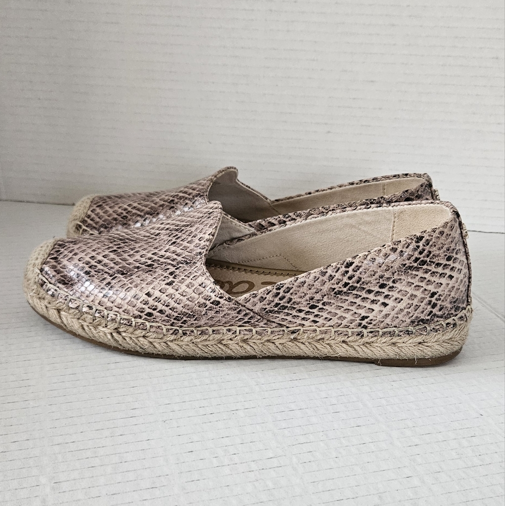 Sam Edelman snake skin pattern espadrilles size 6.5‎ - Picture 7 of 8